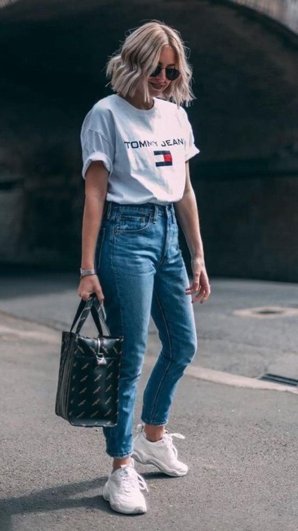 look com tenis branco