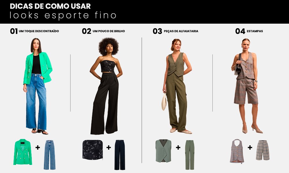 look esporte fino