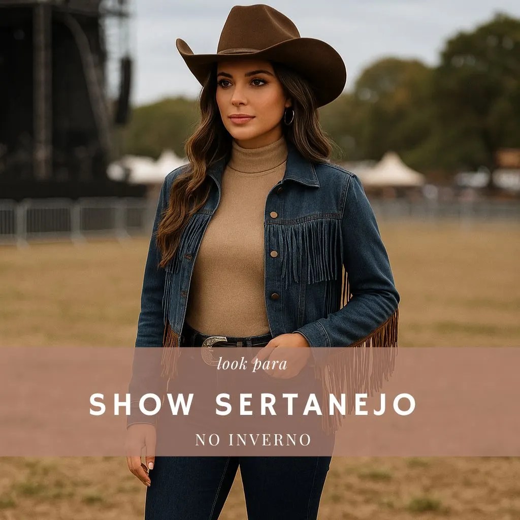 Diferenças entre Looks para Rodeio e Shows Sertanejos em Casas de Eventos