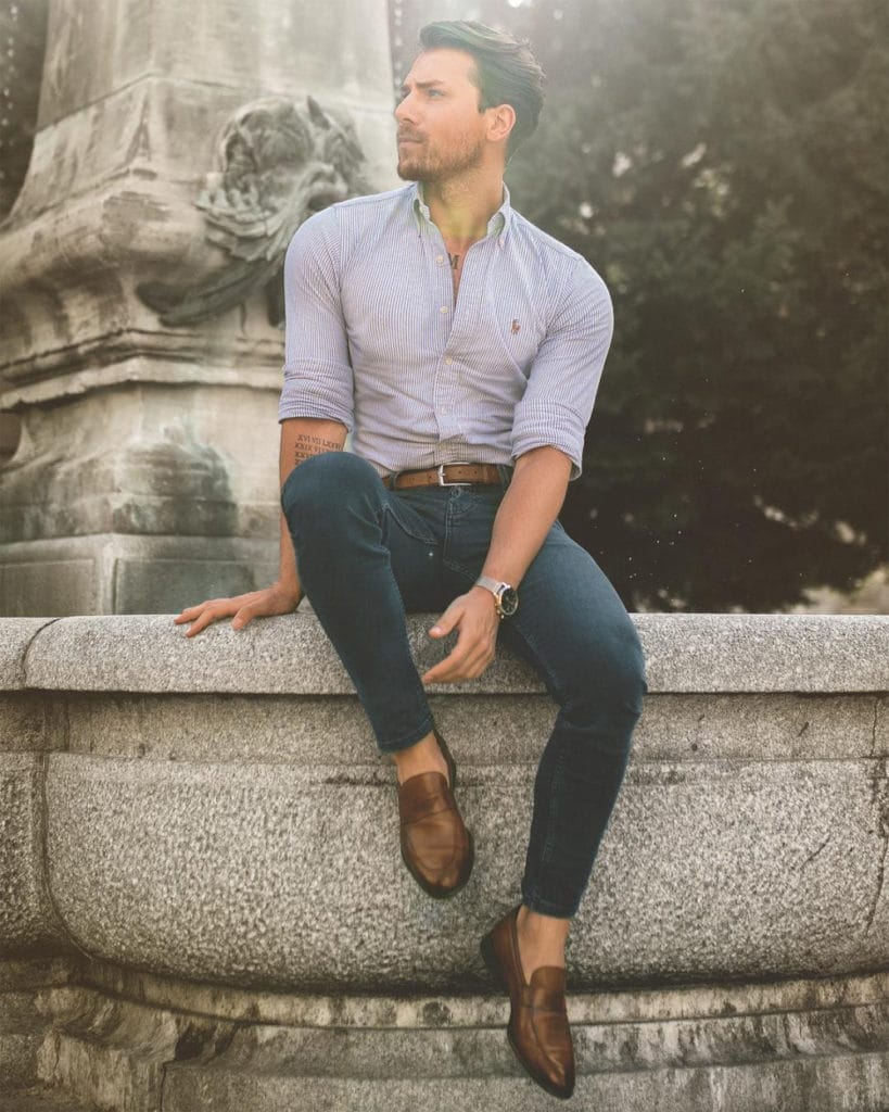 look social masculino