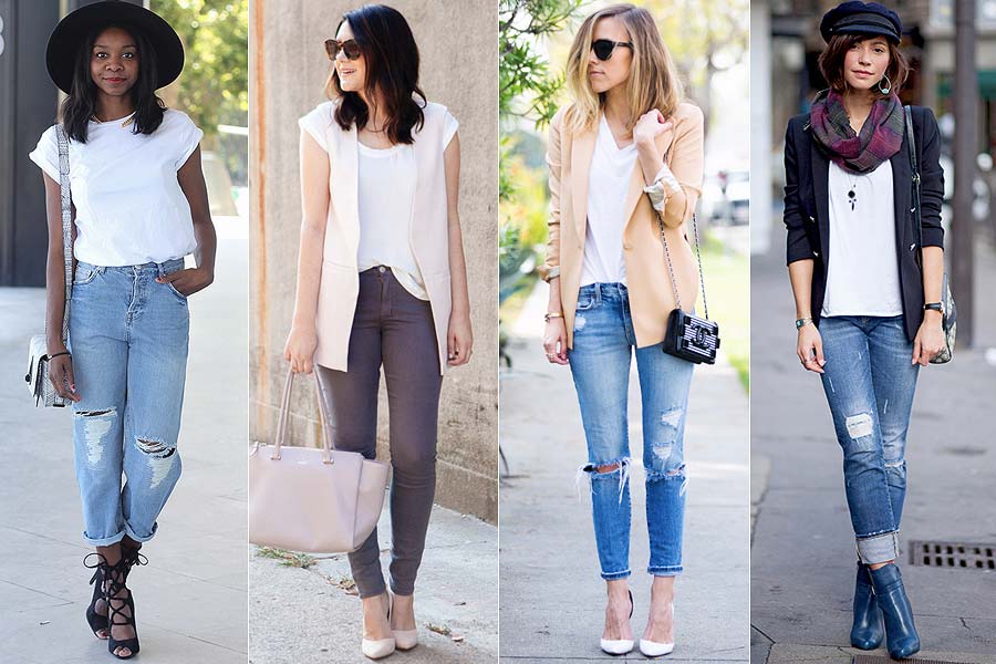 10 Acessórios Essenciais para Transformar seu Look com Camiseta Branca