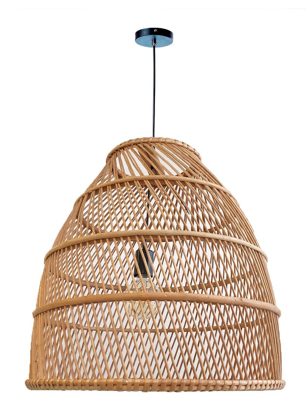 luminarias de fibra natural charme e sustentabilidade para sua casa