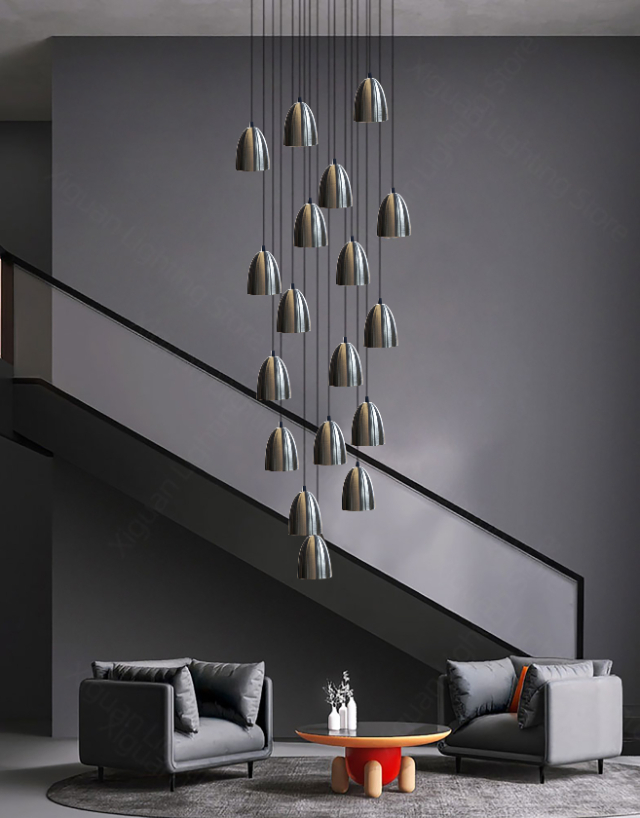 O impacto do lustre na decoração de ambientes com pé direito duplo