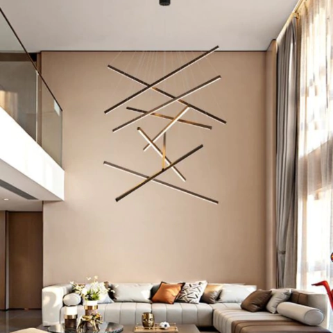 Tendências em iluminação: lustres modernos com LED