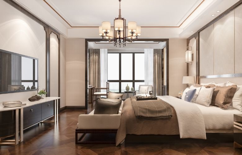 lustre de cristal para quarto de casal