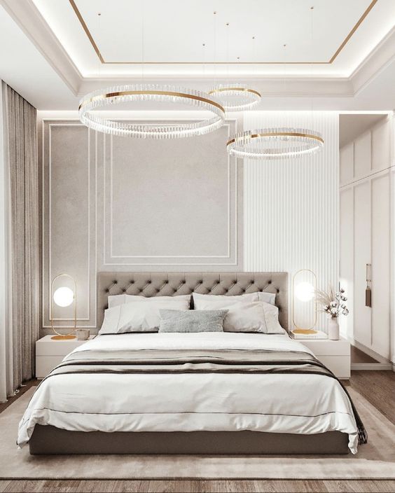 lustre de cristal para quarto de casal