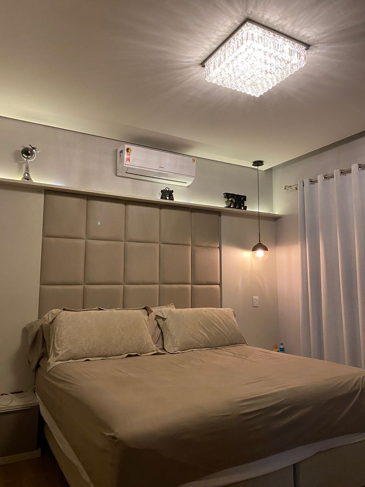 lustre para quarto de casal