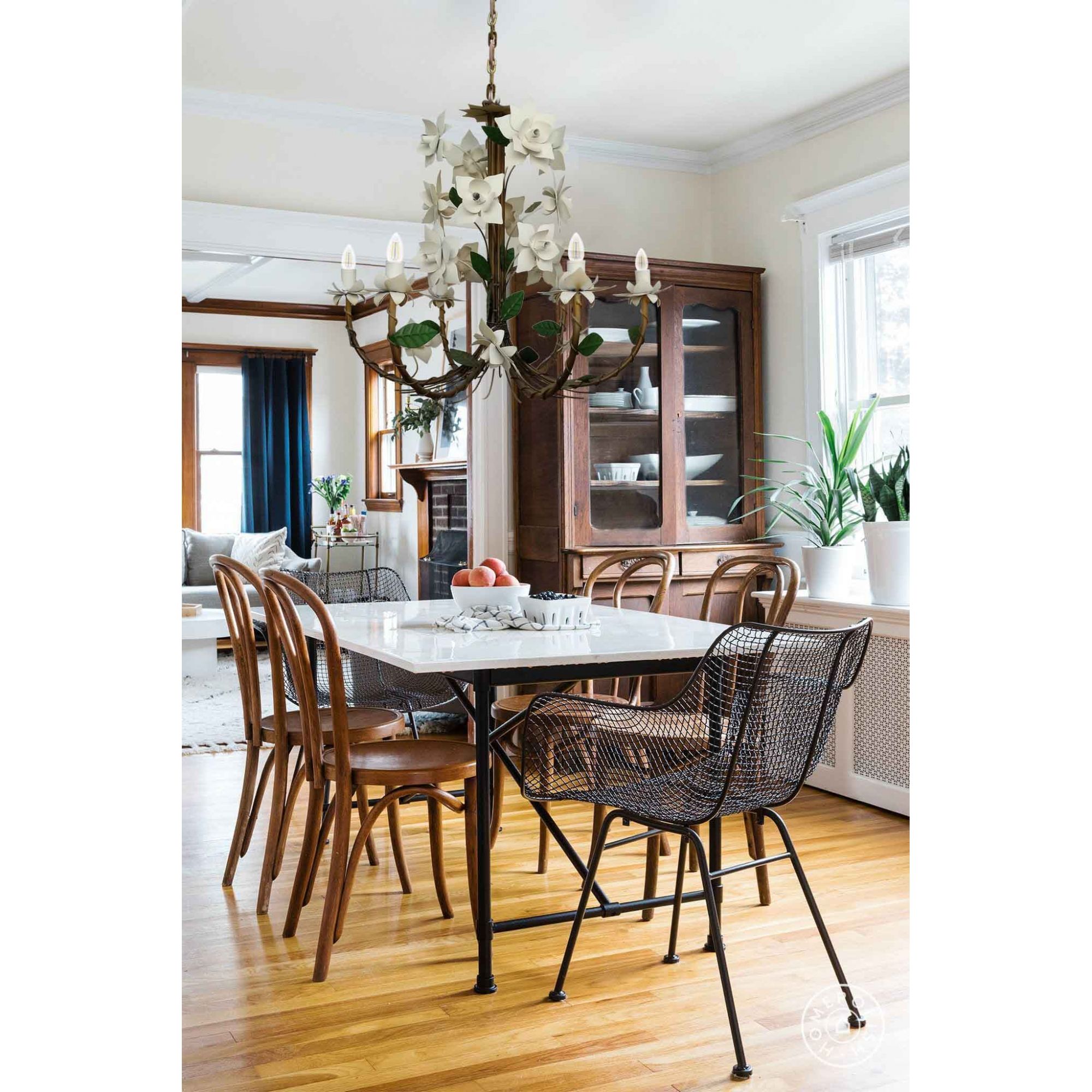 tipos de lustres para sala de jantar 2025