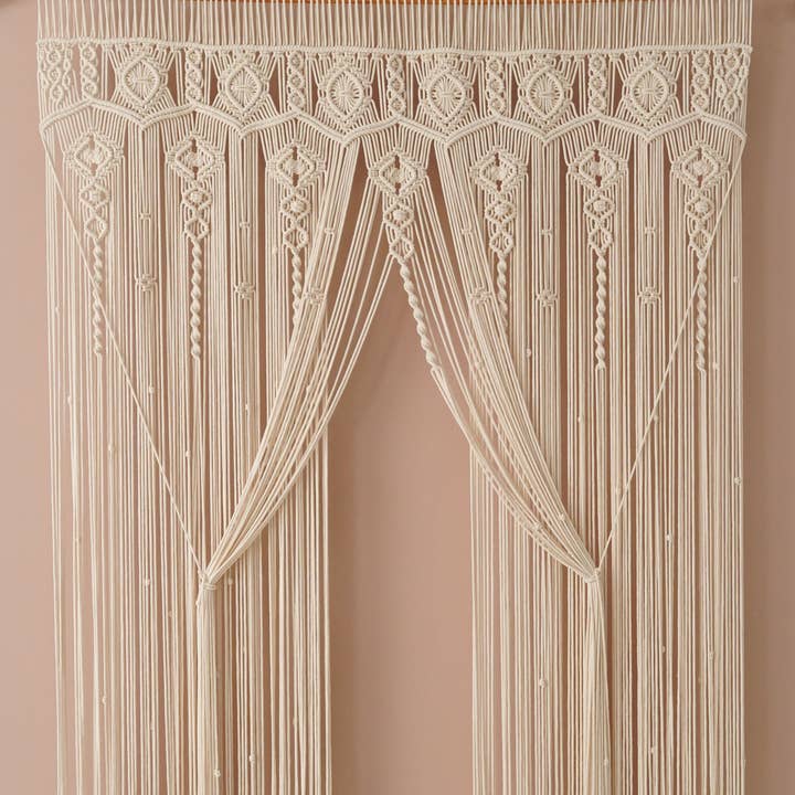 5 maneiras criativas de usar cortinas de macramê na decoração