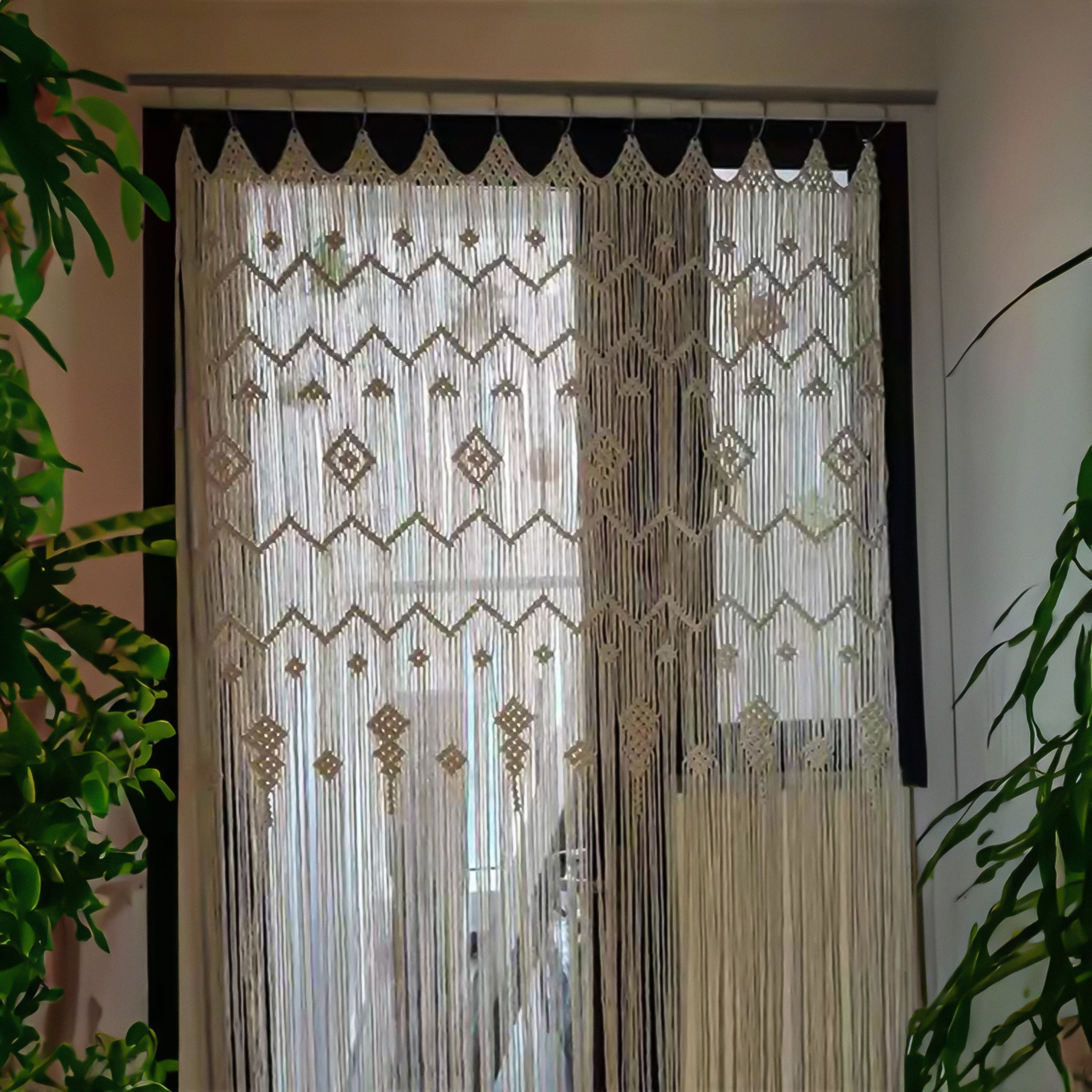 Cortinas de macramê: o guia completo de estilos e materiais