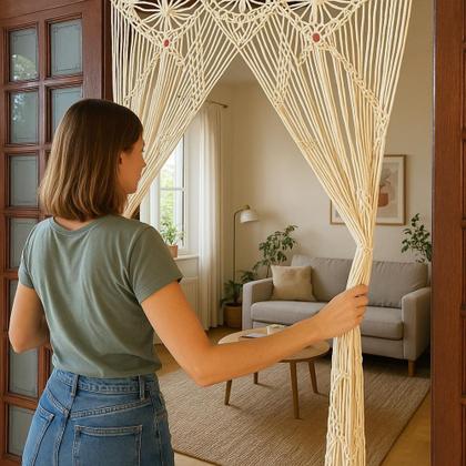 macrame cortina