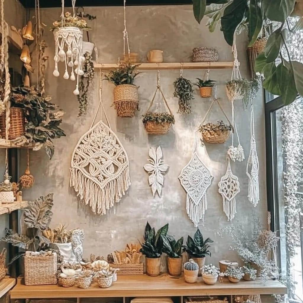 macrame de parede