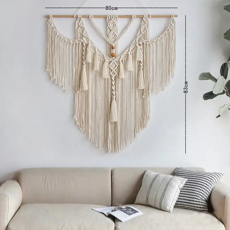 macrame decoracao sala