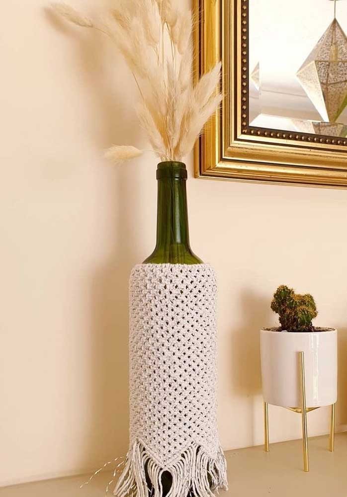 Como Transformar Garrafas em Luminárias com Macramê