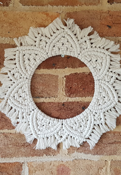 Como Fazer Mandala de Macramê para Iniciantes