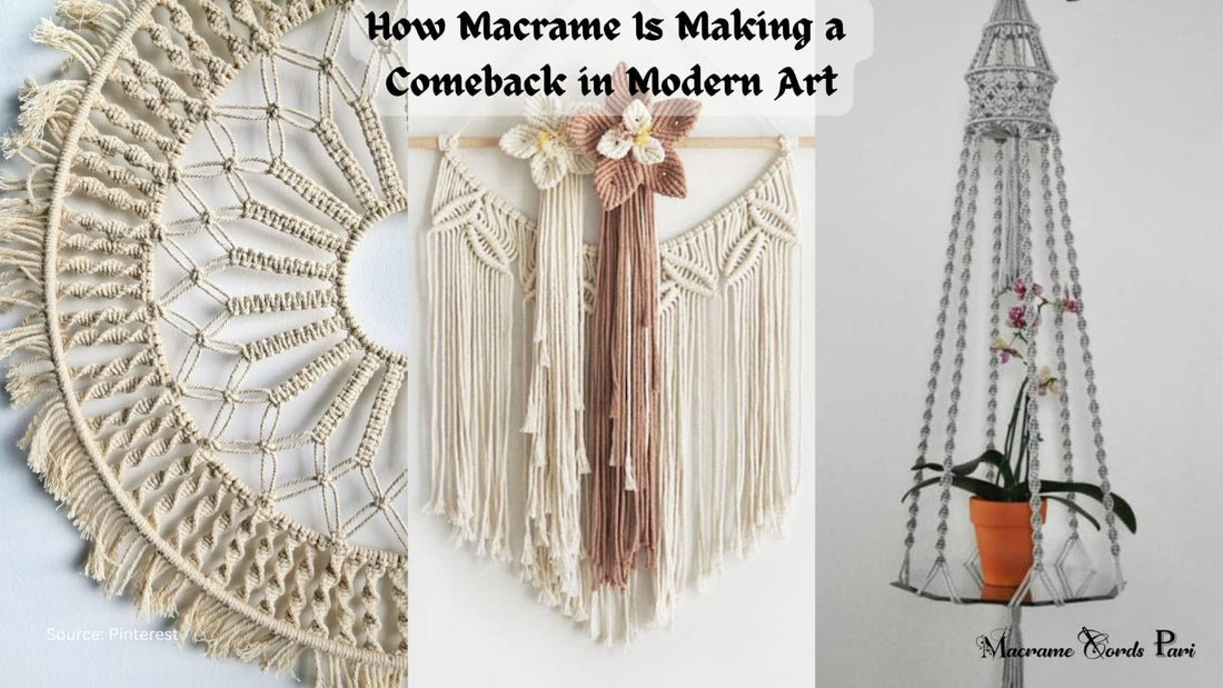 Materiais Ecológicos no Macramê: Onde Encontrar e Como Usar
