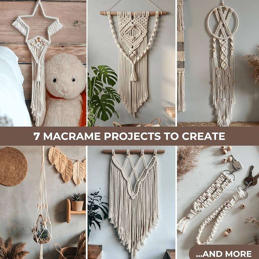 5 Projetos de Macramê para Decorar sua Casa