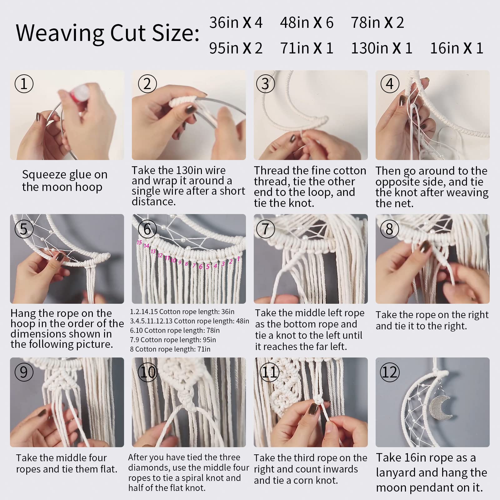 Dominando o Nó Festonê: Crie Folhas e Contornos Perfeitos em Macramê