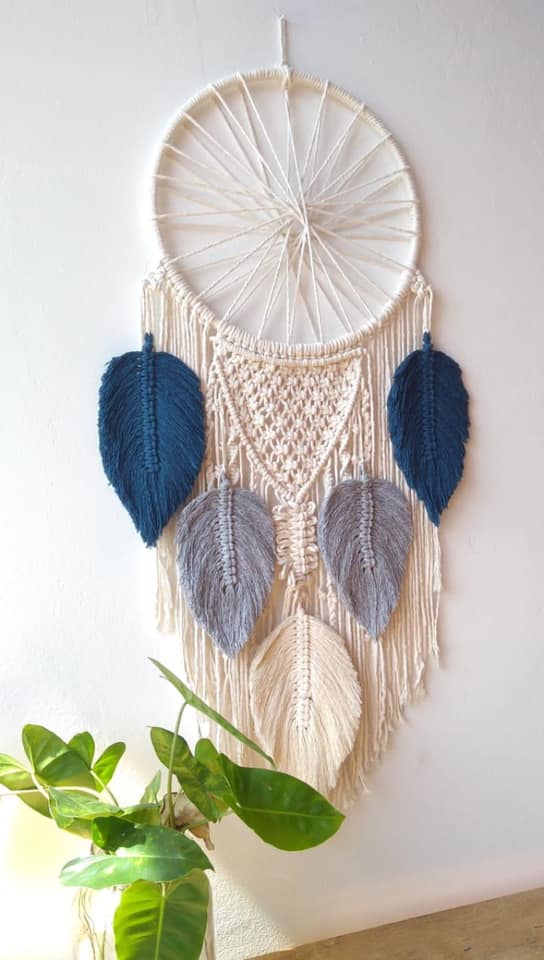 macrame redondo passo a passo