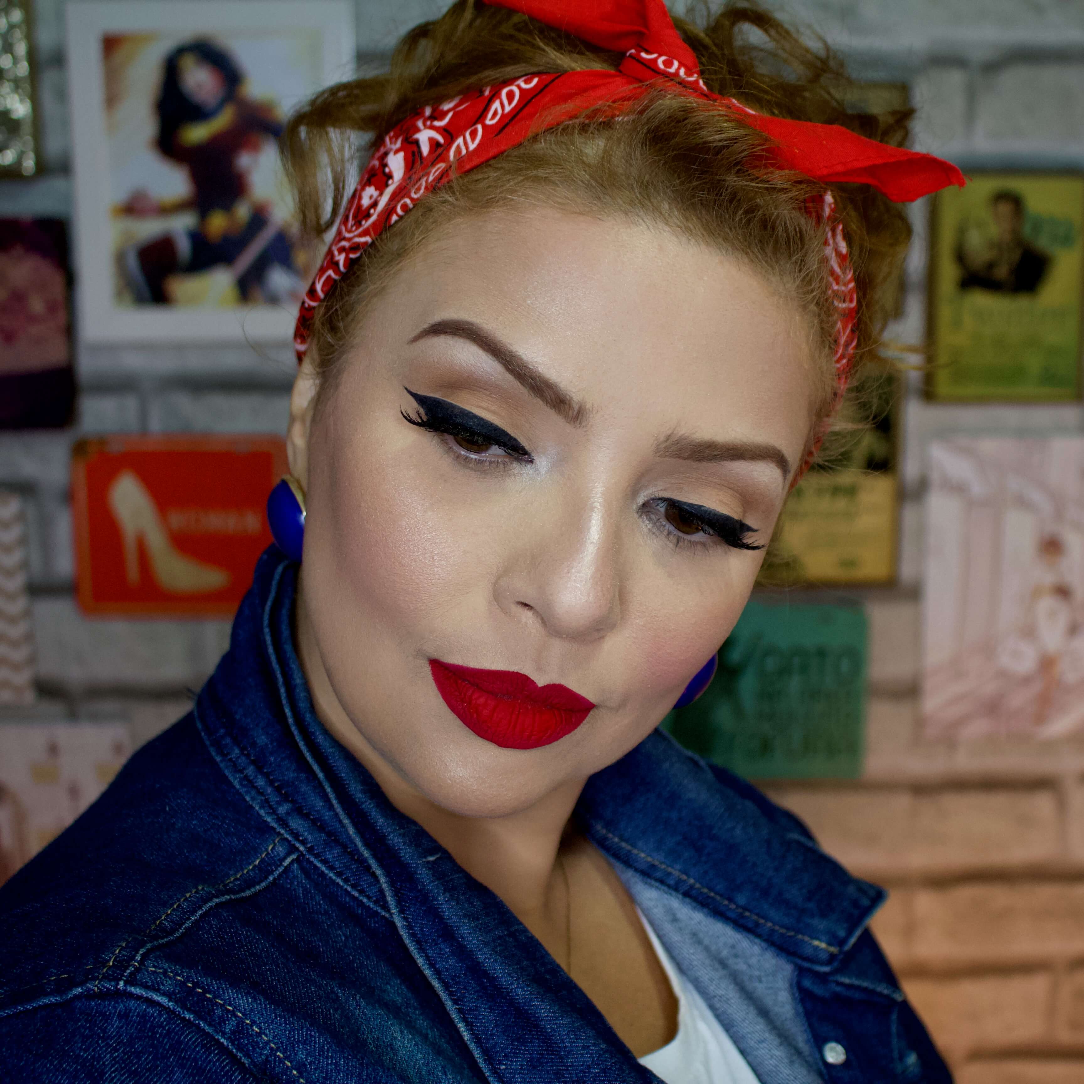 maquiagem anos 60 olhos