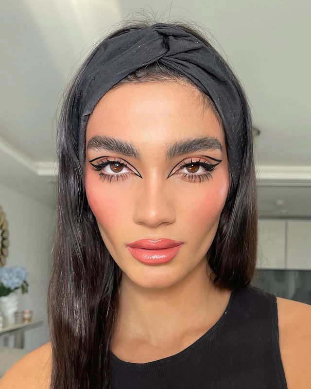 maquiagem anos 60 fácil