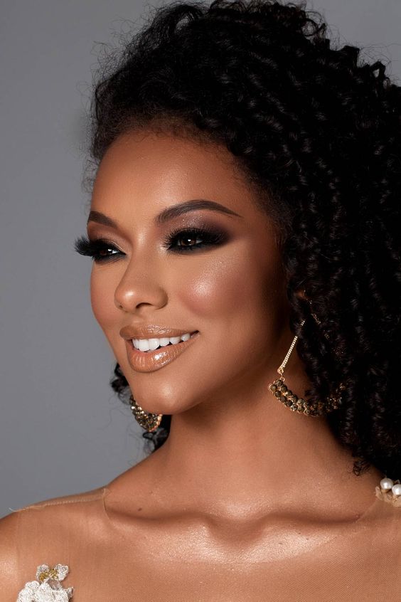 Técnicas de contorno e iluminação para pele negra