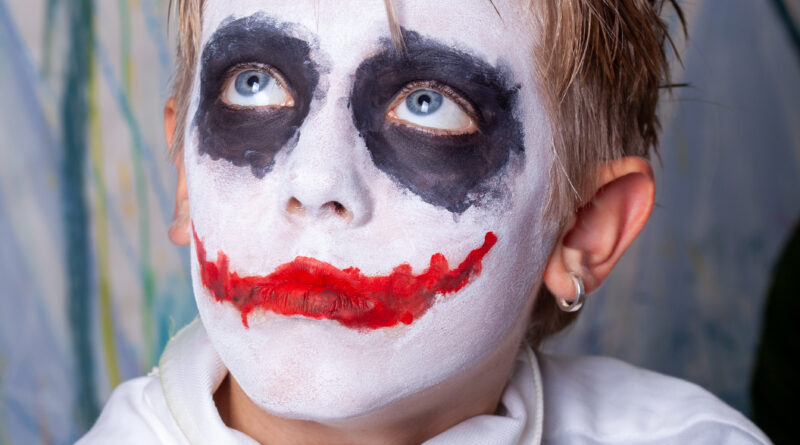 maquiagem de halloween infantil