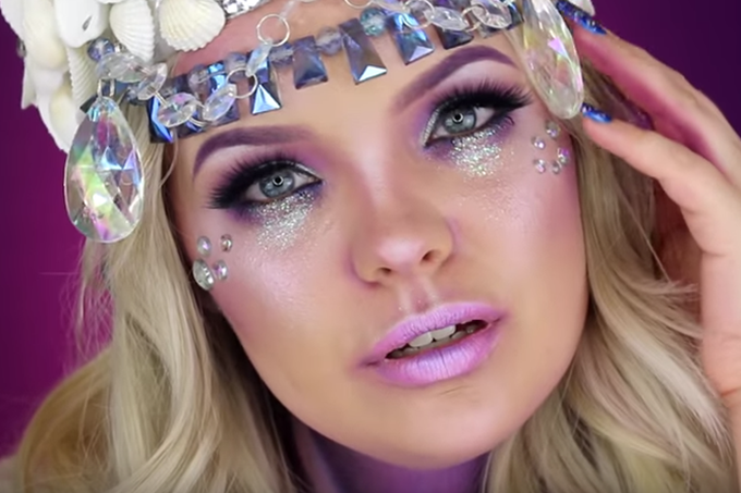 melhores produtos para maquiagem de sereia