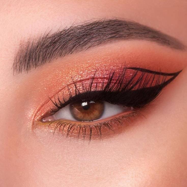 Maquiagem Delineado Duplo