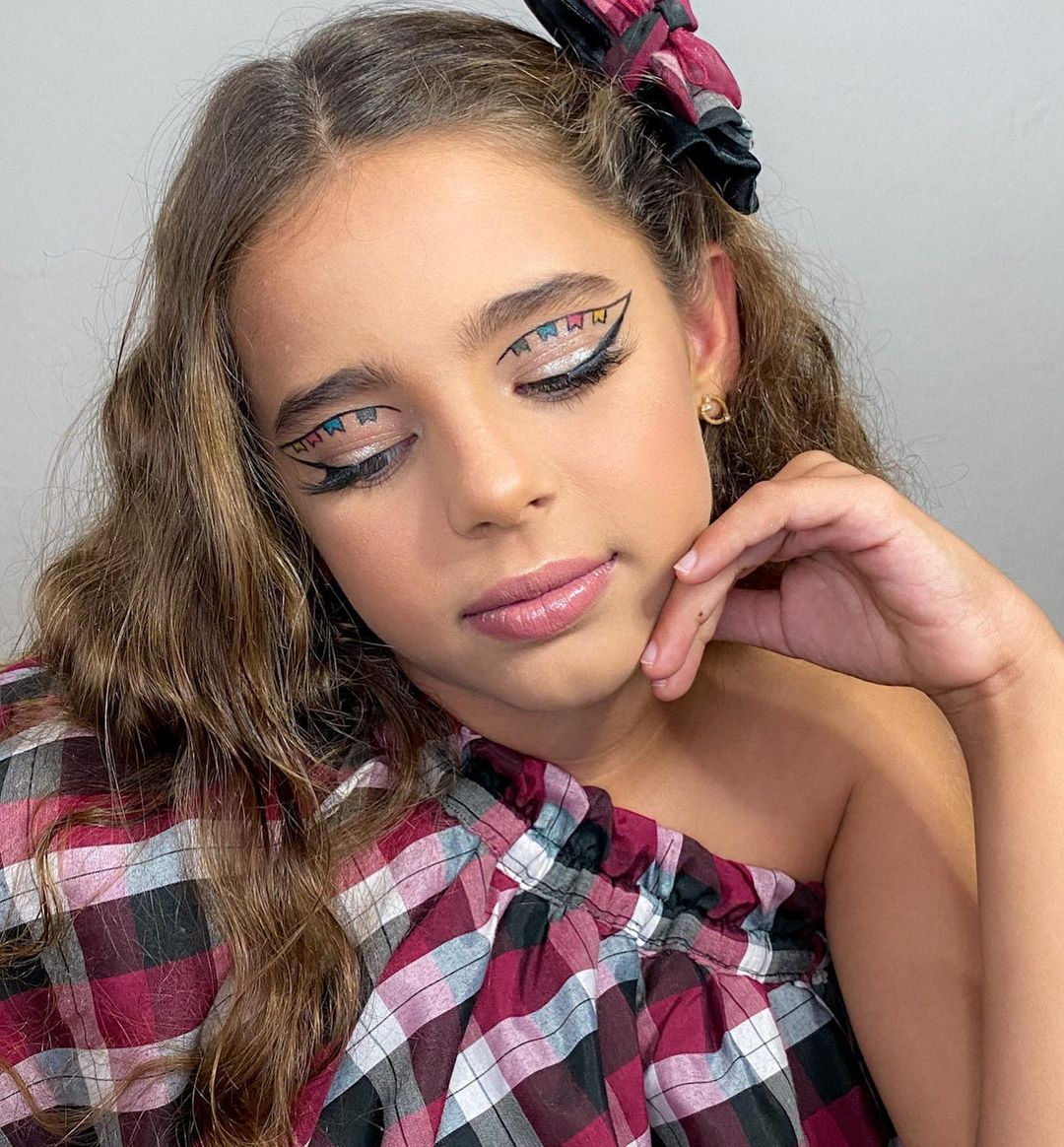 Além da Maquiagem: Penteados Infantis que Combinam com a Festa Junina