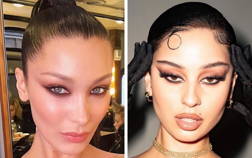 maquiagem olhos de raposa