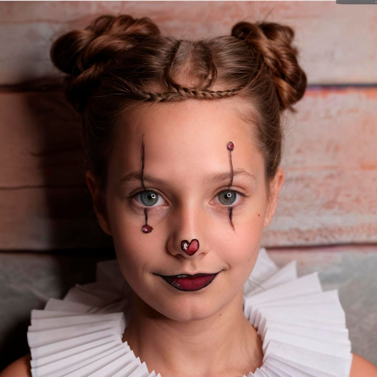 Maquiagem Halloween infantil menino