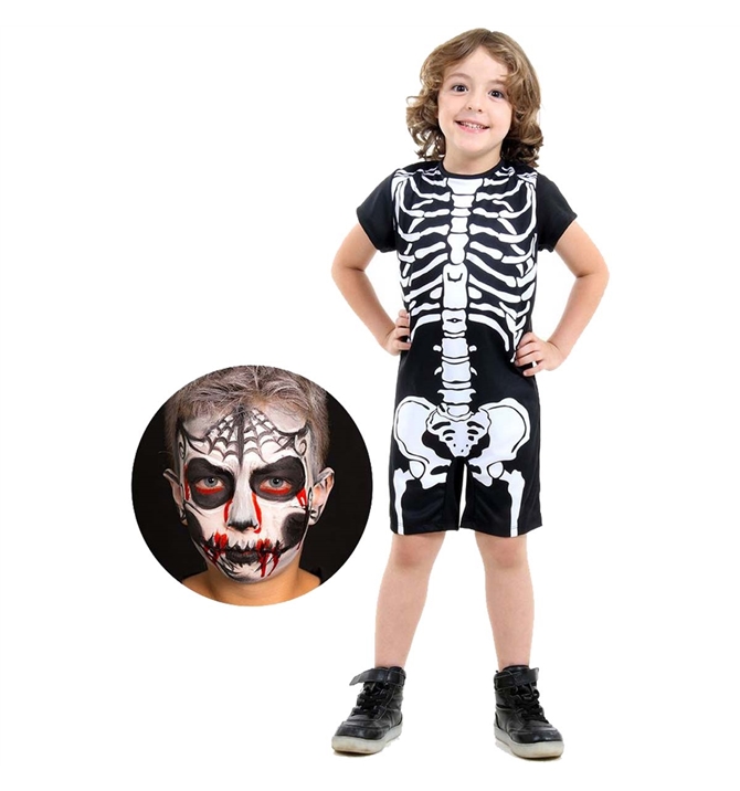 Maquiagem Halloween infantil segura