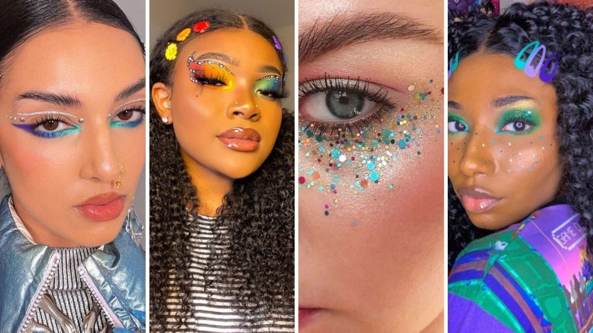 5 Ideias de Maquiagem de Carnaval com Glitter
