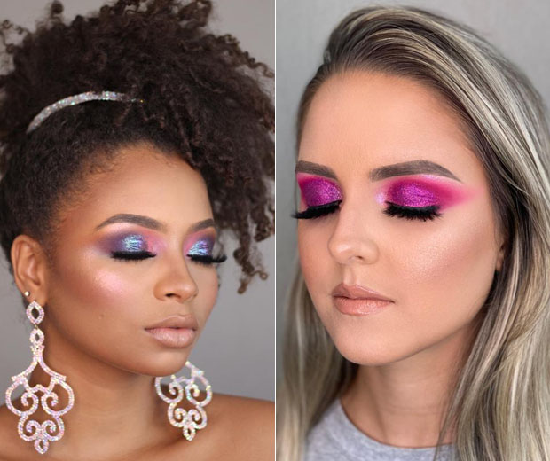 Tutorial Rápido: Delineado Gráfico Colorido para o Carnaval