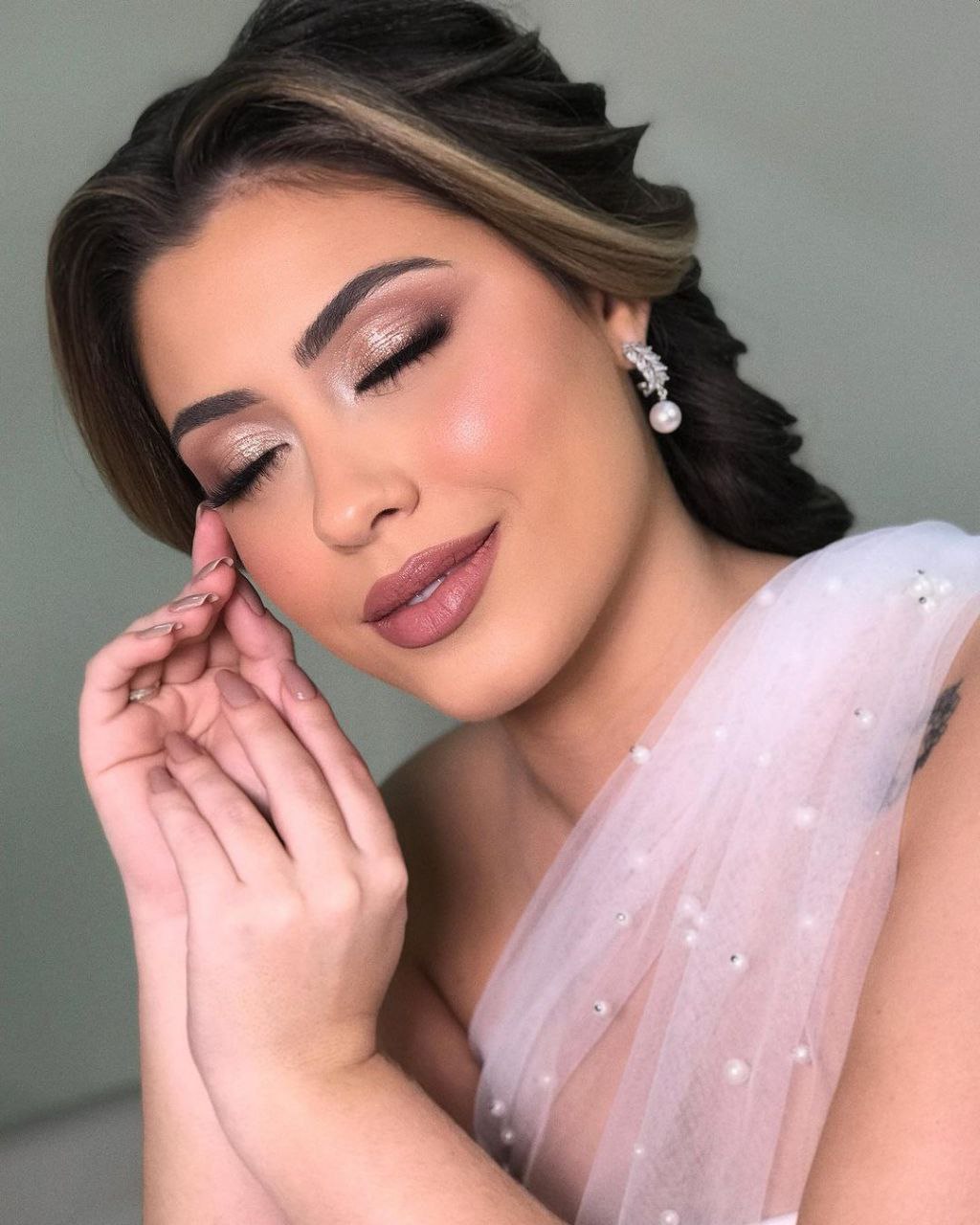 maquiagem para casamento de dia