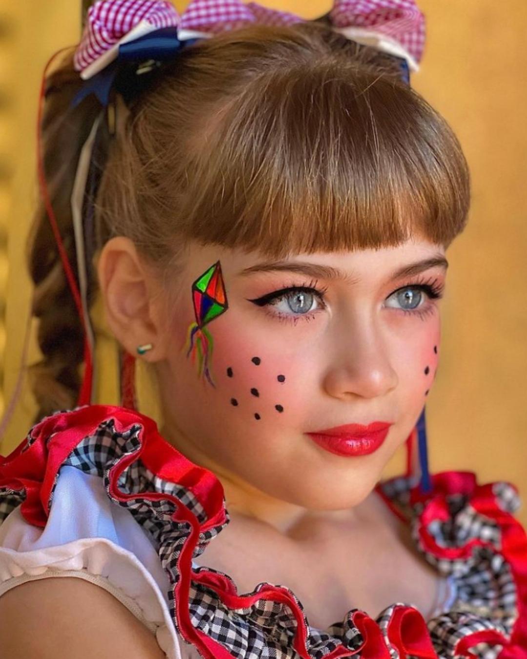 maquiagem para criança