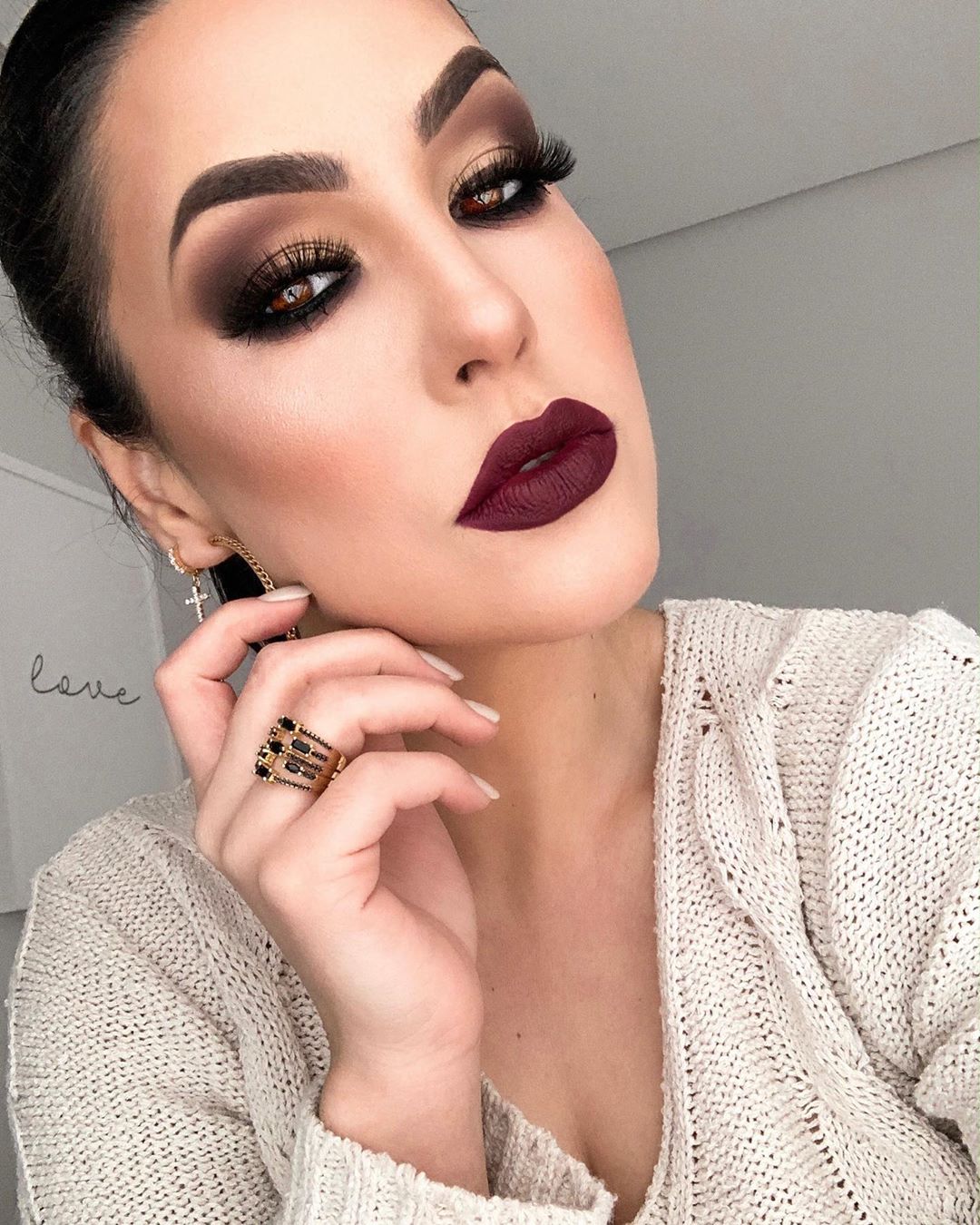 maquiagem para festa a noite