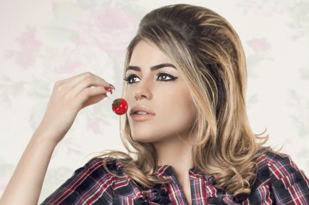 maquiagem para festa anos 50