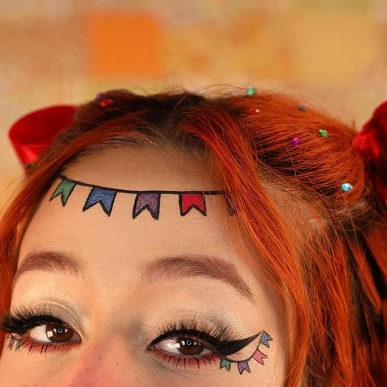 maquiagem para festa junina