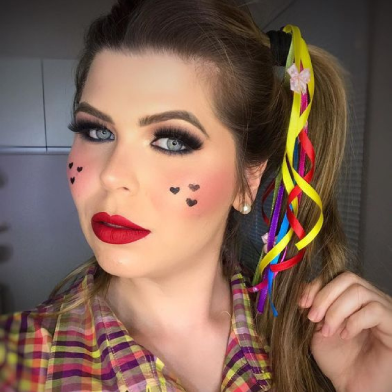 dicas maquiagem arraial inspiração 2025