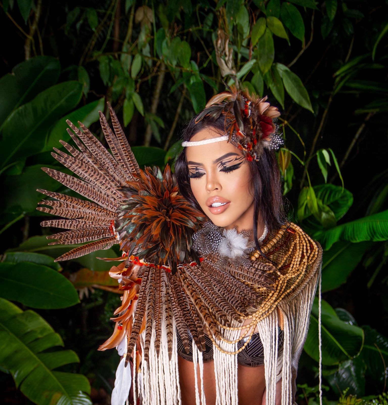 maquiagem para festival