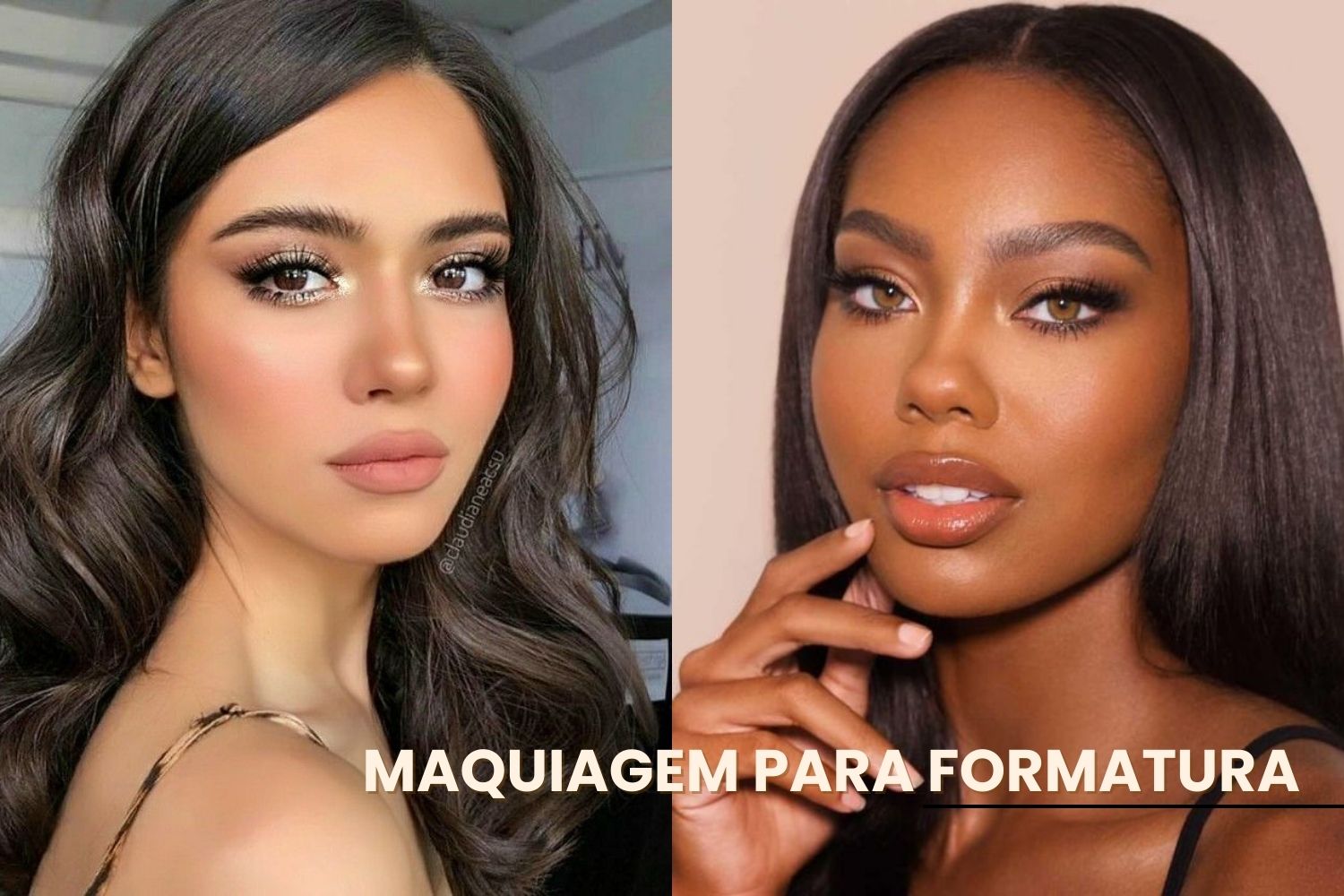 preparação pele maquiagem formatura