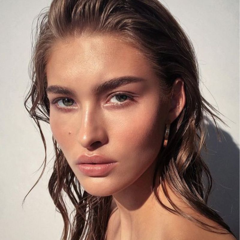 maquiagem leve para praia