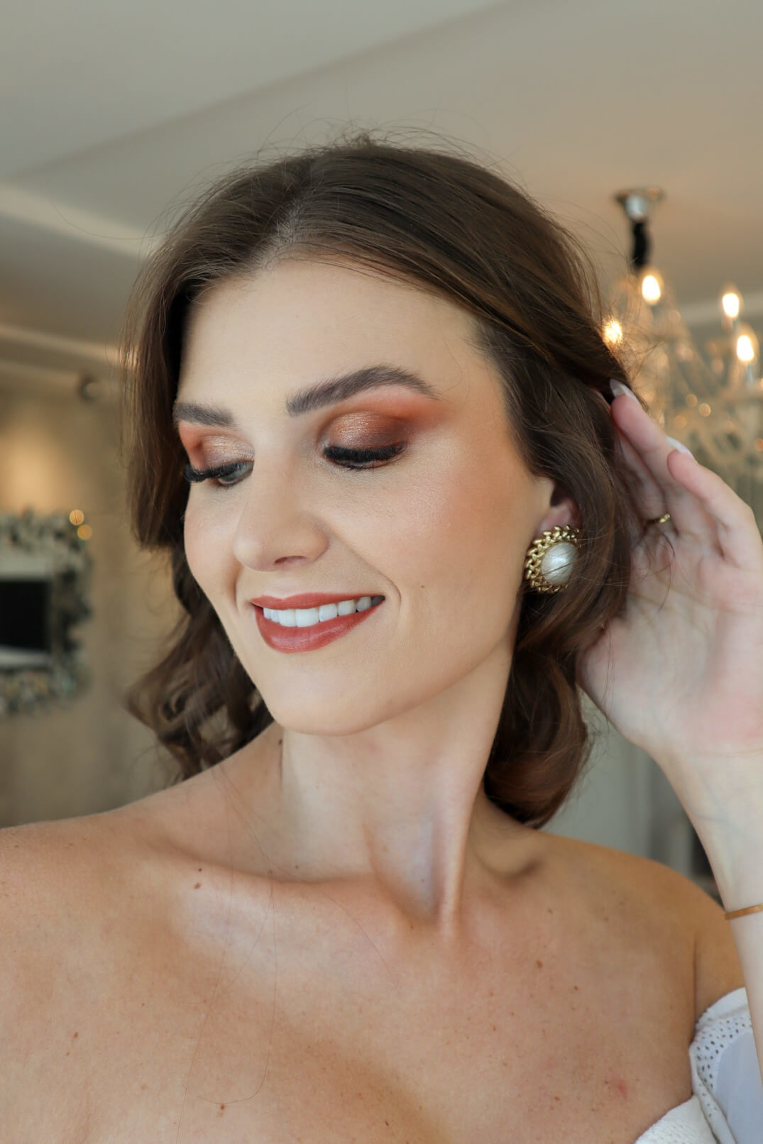 O Poder do Blush Cremoso na Maquiagem da Noiva Madura