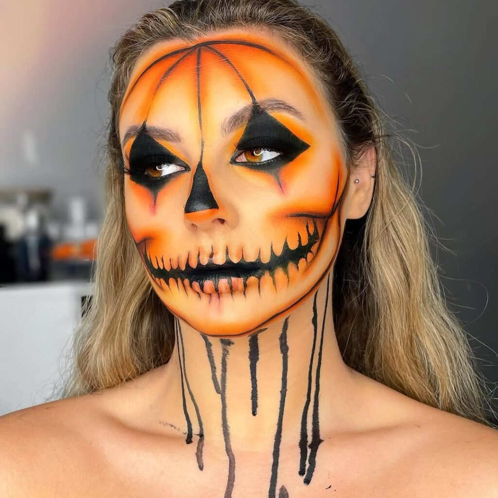 ideias de maquiagem de halloween 2024 fáceis