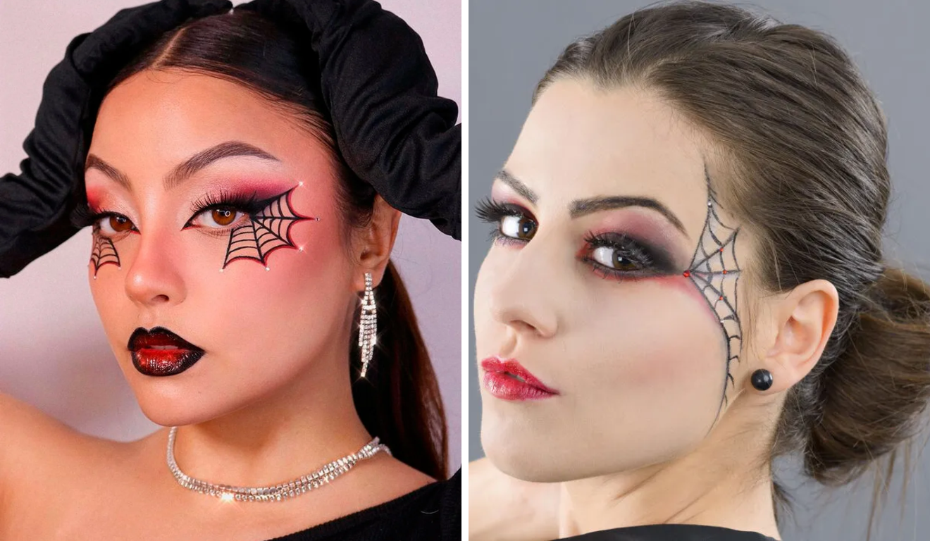 tendências de maquiagem assustadora para halloween