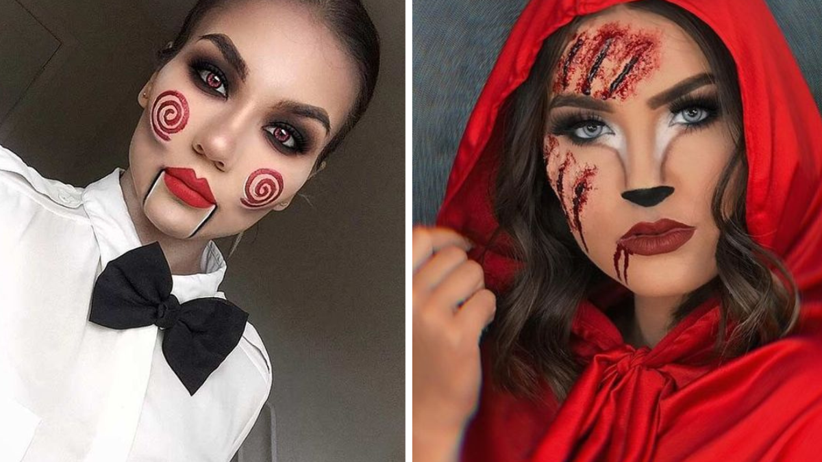 como fazer maquiagem de halloween realista em casa