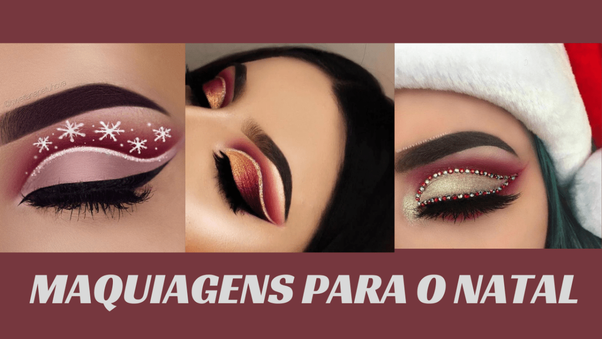 maquiagem para o Natal