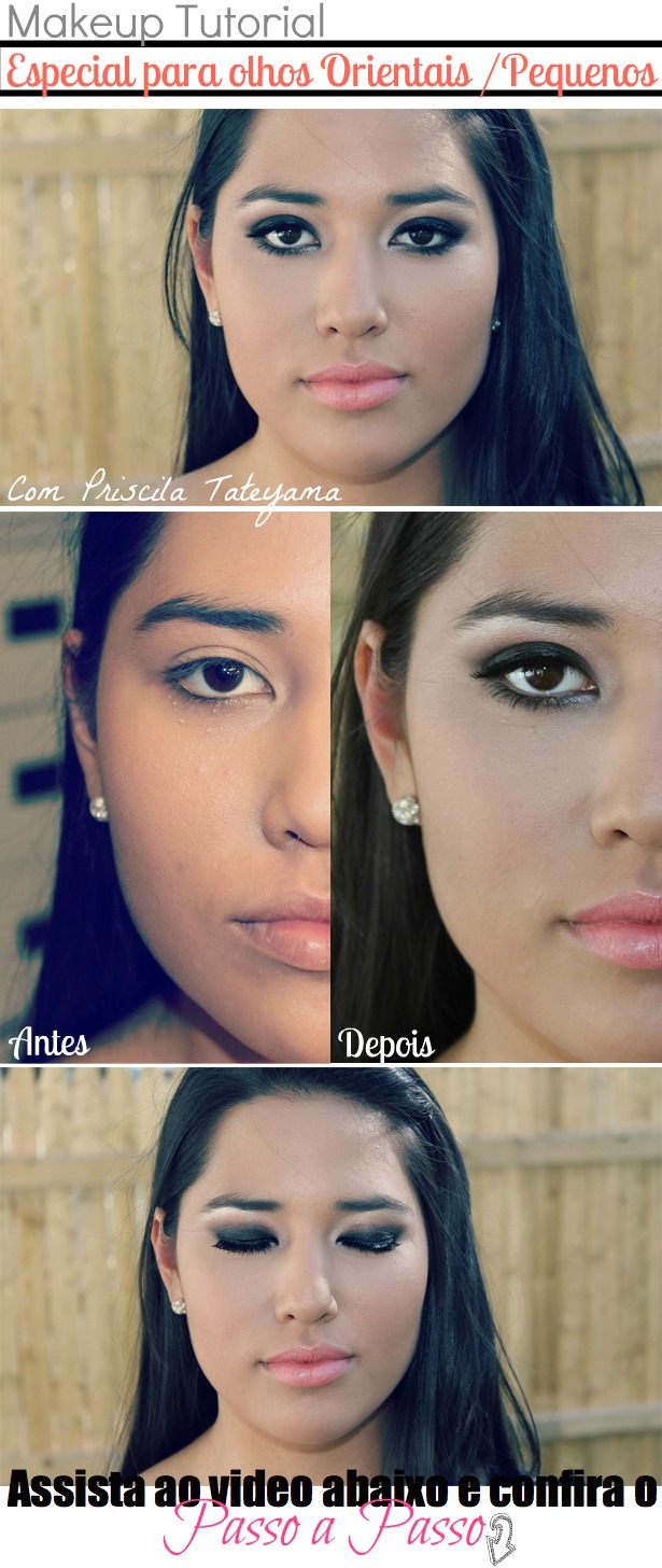delineado para olhos orientais